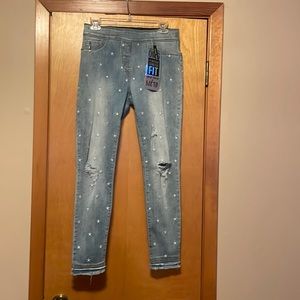 Coco + Carmen skinny ankle jeans